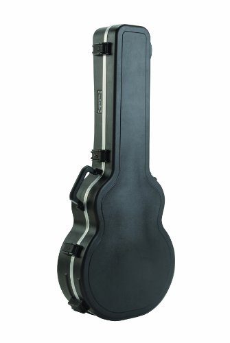 SKB Universal Jumbo Acoustic Shaped Hardshell - TSA Latch, Over-Molded Handle
