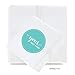 Andaz Press Fully Personalized Collection, Round Circle Gift Label Stickers, Custom Made Any Name, Your Text or Logo Here, 40-Pack, for Presents, Gifts, Favors, Boxes, and Treat Bags