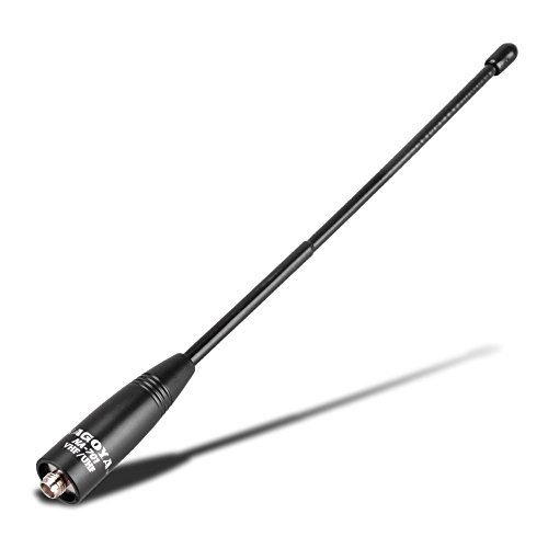 Authentic Genuine Nagoya NA-701 8-Inch Whip VHF/UHF (144/430Mhz) Antenna SMA-Female for BTECH and BaoFeng Radios