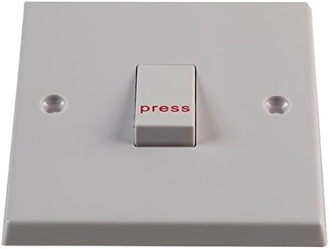 Volex Accessories1G 1 Way Retractive Switch marked Press