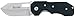 Magnum 01YA073 Bulldog Folding Knife with 3-1/2 in. Straight Edge Blade, Black