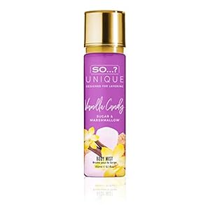 SO-Unique-Vanilla-Candy-Body-Mist-150ml So…? Unique Womens Vegan Vanilla Candy Body Mist Fragrance Spray 150ml