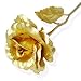 KDLINKS [Special Sale] 24K 10-Inch Gold Foil Rose - Best Valentine's Day Gifts - Handcrafted & Last Forever! - Free Greeting Card Included