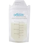 Dr. Brown's Breastmilk Storage Bags for Freezing and Storing - 100ct