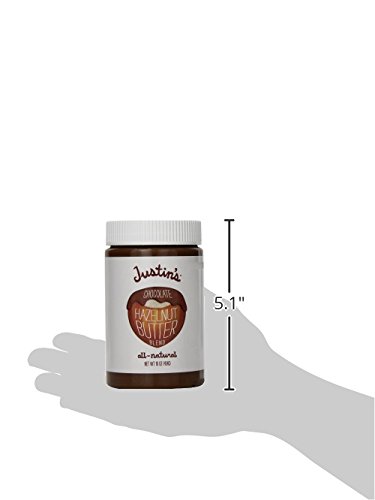 Justin's Chocolate Hazelnut and Almond Butter, Organic Cocoa, No Stir, Gluten-free, Responsibly Sourced, Packaging May Vary, 6 Jars, 16oz each - Thumbnail 7