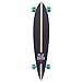 Playshion Pintail Complete Longboard Skateboard (42 Inch) (Brown B)…