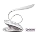 Tirrito Rechargeable Warm 6 LED Book Light, Easy Clip on Reading Lights for Reading in Bed. 3 Brightness Eye-Care, 2.1 oz Lightweight, Up to 60 Hours Reading. Perfect for Bookworms & Kids