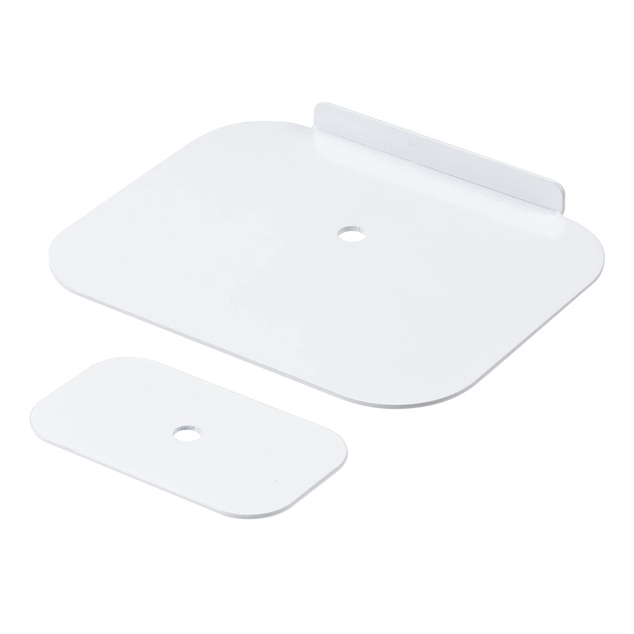 サンワダイレクト モニターアーム補強プレート 白の商品画像