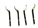 eoocvt 10Pcs Tool Saws Blades BS1010 S10 Swivel Blades Deburring Tool