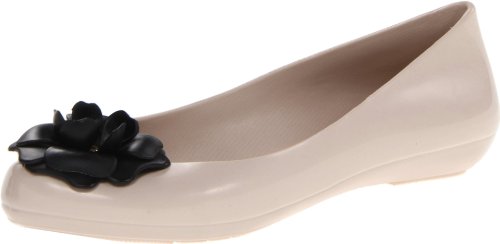 mel Dreamed by melissa Women's Pop Heart Ballet Flat