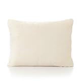 My First Kids Toddler Pillow Premium Memory Foam Toddler Pillow with Pillowcase, Cream, 12