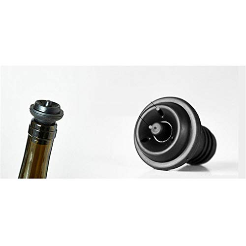 Wine Bottle Saver Vacuum Stoppers Preserver Saver Vacu Vin Set of 6 - Thumbnail 4