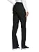 Cherokee Women's Luxe Sport Mid Rise Straight Leg Pull-on Pant, Black, X-Large