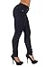 Style K519– Colombian Design, Butt Lift, Levanta Cola, Skinny Jeans in Black Size 7