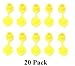 20 Yellow Fuel Gas Can Jug Vent Cap Compatible Chilton Briggs Rotopax Gott Anchor