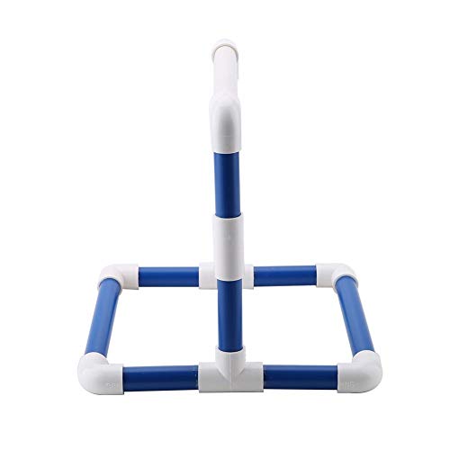 Jimfoty Bird Parrot Perch, Bird Cage Parakeet Stand Perch Rack Parrot Playstand Bird Play Center Tray Training Toy Pet Accessories(PVC) - Thumbnail 6