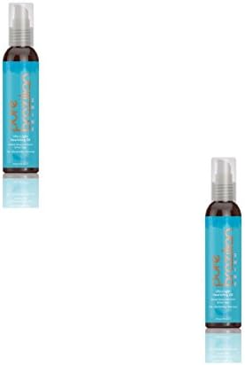 Pure Brazilian - Shine Ultra Light Nourishing Oil - Sulfate-Free, Vegan Hair Care (4 Ounces/118 Ml) - 2PK