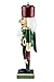 Clever Creations Maroon Soldier 10 Inch Traditional Wooden Nutcracker, Festive Christmas Décor for Shelves and Tables