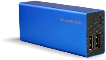 Powerocks Rose Stone 6000mAh Universal Extended Battery - Blue