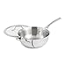 Calphalon 1948244 Signature Stainless Steel Covered Chef Pan, 4 quart, Silver