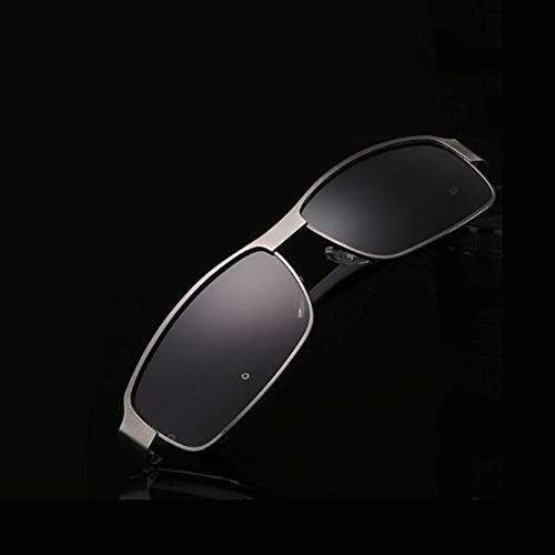 Nachtsicht-Driving Gläser HD Nachtsicht Polarisations-Brille Unisex Anti-Glare-Sonnenbrille Herren-Metall Sport… – Bild 7