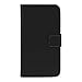 kwmobile Elegant synthetic leather case for the Huawei Ascend G630 with magnetic fastener and stand function in black