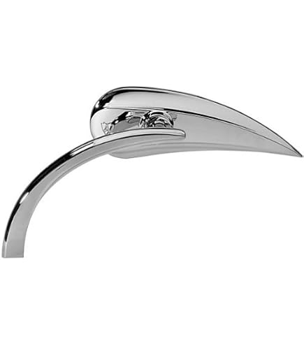 Amazon.com: Arlen Ness Teardrop Rad II Mirror (Left) (Chrome