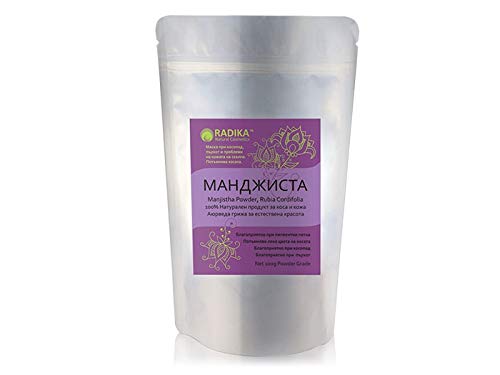 Manjistha, RADIKA, natural herbal powder, 100g