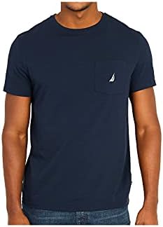 Nautica Men's Solid Crew Neck Short 