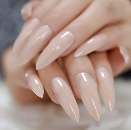 EDA LUXURY BEAUTY NUDE BEIGE GLAMOROUS DESIGN Full Cover Press On Gel Glitter Artificial Tips Acrylic Extreme False Nails Extra Long Round Pointed Ballerina Almond Stiletto Super Fashion Fake Nails 1 EDA LUXURY BEAUTY NUDE BEIGE GLAMOROUS DESIGN Full Cover Press On Gel Glitter Artificial Tips Acrylic Extreme False Nails Extra Long Round Pointed Ballerina Almond Stiletto Super Fashion Fake Nails