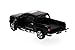 Kinsmart 2014 Chevy Silverado Pick-up Truck, Black 5381D - 1/46 Scale Diecast Model Toy Car