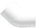 GF Piping Systems PVC Pipe Fitting, 45 Degree Elbow, Schedule 40, White, 1