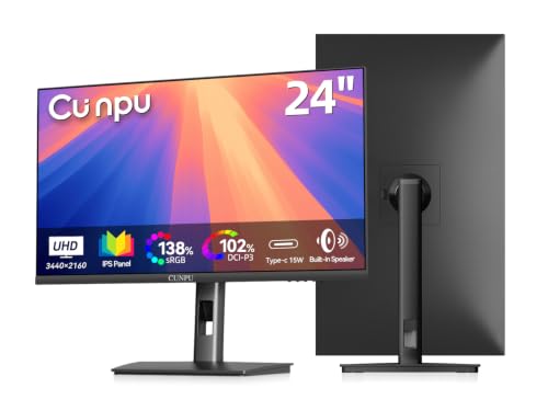 CUNPU 24-Inch 4K Monitor