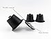 NRP 3pack Steel-lid Coffee Capsules for NESPRESSO Coffeemaker ECO Reusable Filter 3-5g grounds coffee