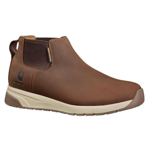 Carhartt Men's Force Water Resistant Romeo Boot, Brown, 14 M at Amazon