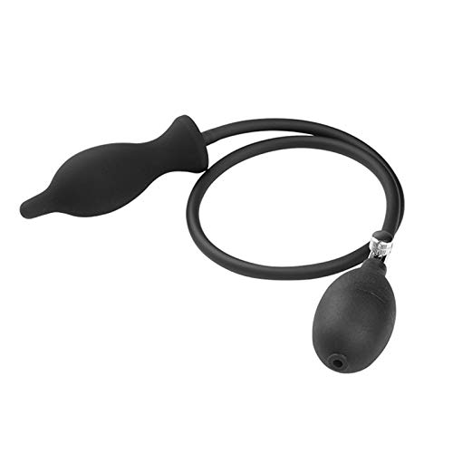 Inflatable Silicone Anal Plug Anal Exp able Inflatable Butt Plugs Anal Dildo Sex Toys for Women Men Gay C