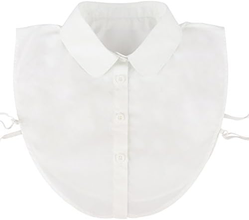 Yiye Women's Half Shirt Detachable Collars Fake Collars Replacement Shirt Collar Cotton