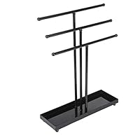 Mostbest Metal Jewelry Tree Stand Bracelet Rod Holder, Earrings, Necklaces, Bracelets, and Many Other Accessories Organizer