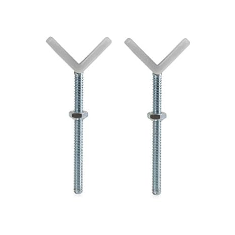 Hauck Y-Spindel, für Geländer, für hauck Schutzgitter Autoclose N Stop,Open N Stop, Wood Lock und Close N Stop, 75-80 cm, ohn