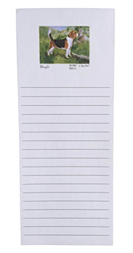 Beagle Magnetic Refrigerator List Pad