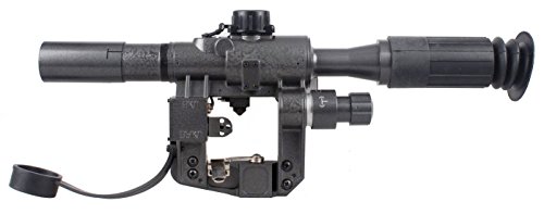 TAC Vector Optics Dragunov 4x24 SVD First Focal Plane Sniper Military Riflescope FFP Illuminated Russian Weapon Sight - Thumbnail 4