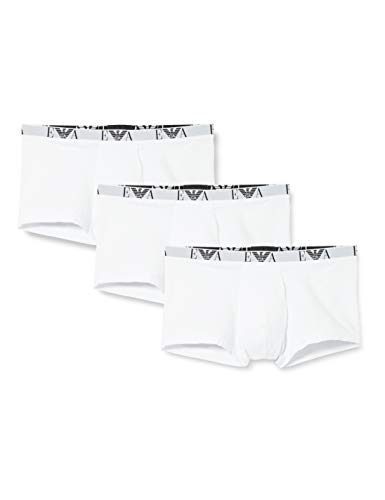 Emporio Armani Underwear Cc715111357, Boxer Homme, Blanc (Bianco/Bianco/Bianco - White/White/White 16510), X-Large
