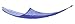 Stuffed Animal Hammock – Toy Hammock – Stuffed Animal Net to Hang on Bedroom Wall – Teddy Bear Hanging Net – Stuffie Storage by Kidde Time (Blue)