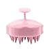 Hair Scalp Massager, Hair Shampoo Massager Brush Body Washing Massager Silicone Comb, Pink