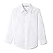 French Toast Boys Expandable Collar Dress With Long Sleeves (Standard & Husky) Button Down Shirt, White, 2T US