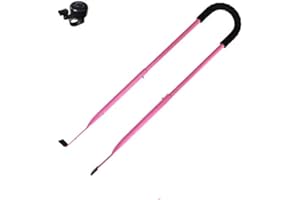 Children Cycling Bike Safety Trainer Handle Balance Push Bar (Pink)