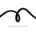 Aoneky 10 mm Static Outdoor Rock Climbing Rope, Fire Escape Safety Rappelling Rope (Black 1, 98)