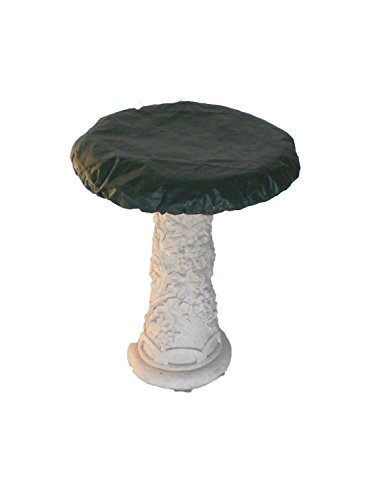 Bosmere Waterproof Bird Bath Cover for 20" to 30" Diameter Bowl, Green