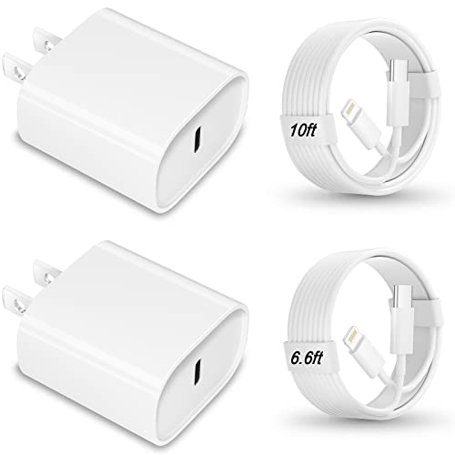iPhone 13 12 Pro Max Charger [MFi Certified] 20W iPhone Fast Charger