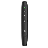 Presentation Remote Clicker, Doosl Wireless Presenter Red Laser Pointer Powerpoint Clicker Remote Control Pen.
